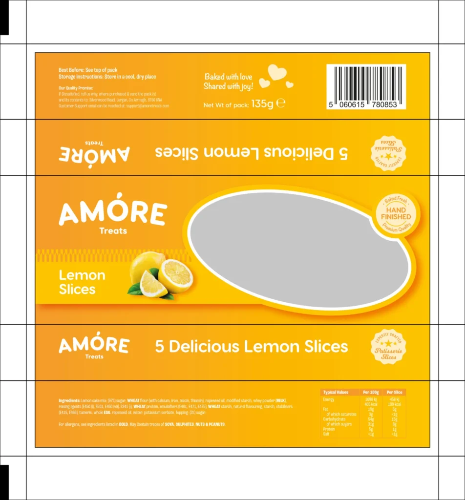 amore 5 lemon slices