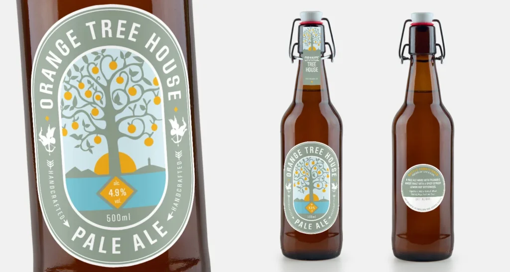 beer label design belfast ireland