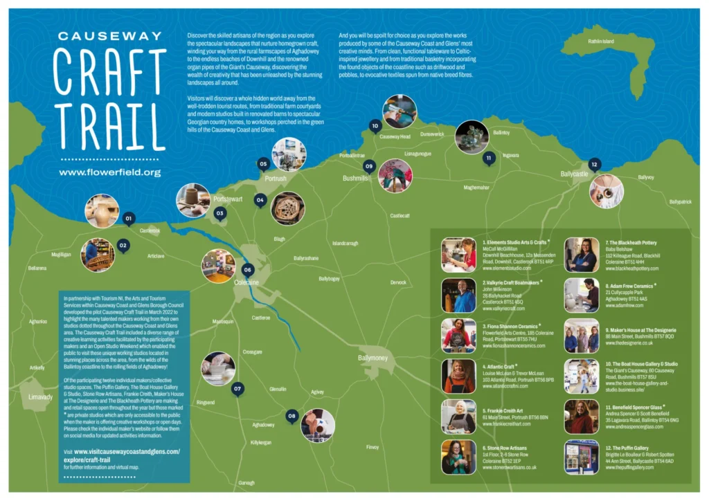 craft trail a3 to a6 map 2