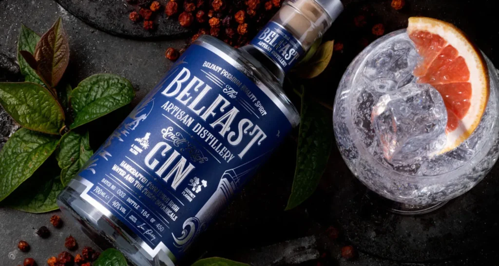 packaging design belfast gin northern ireland 2