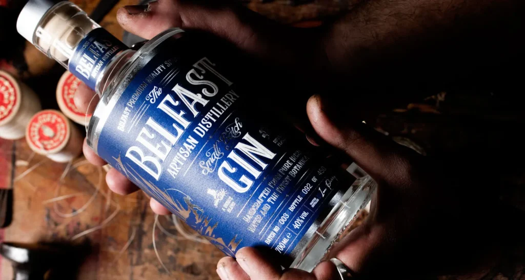 packaging design belfast gin northern ireland 3