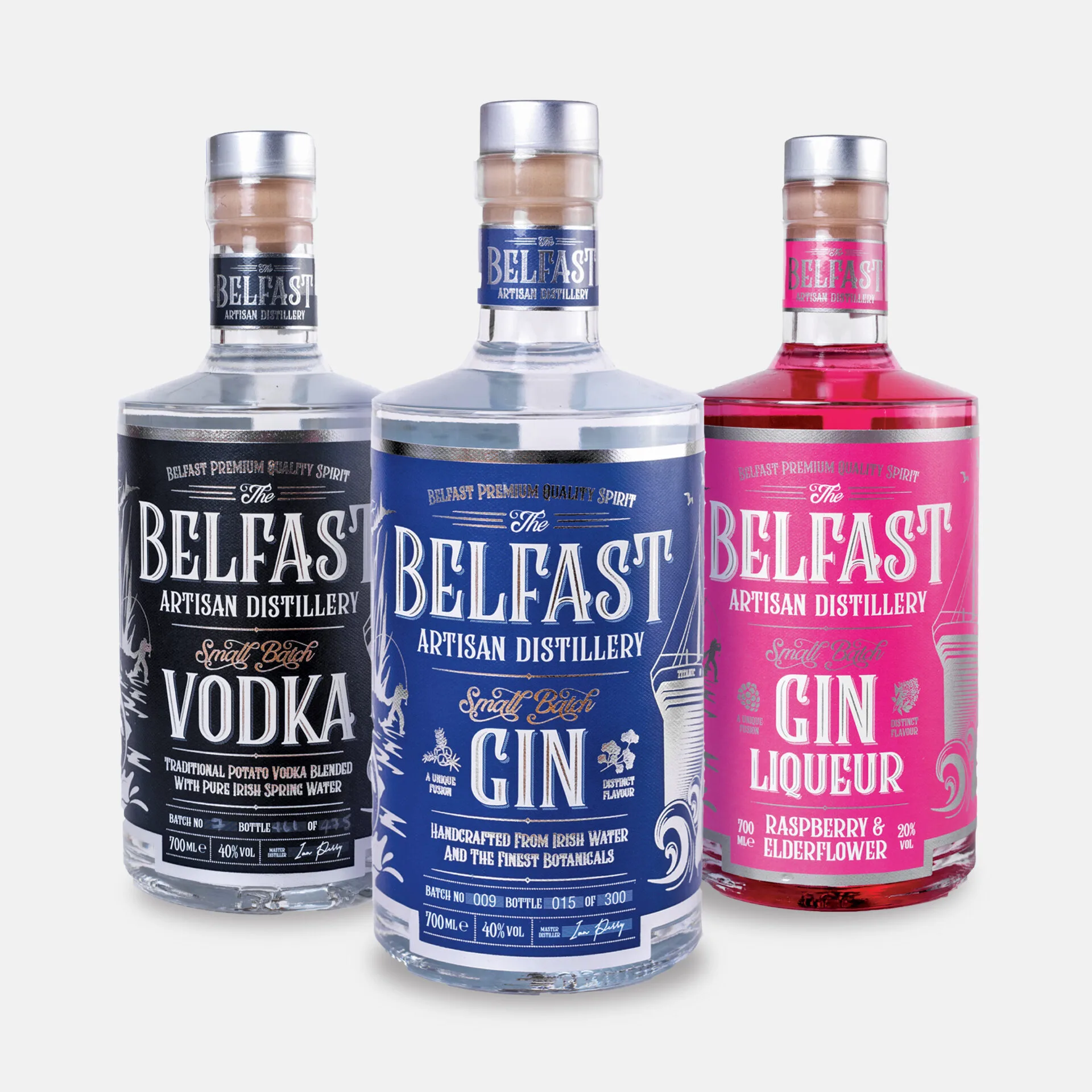 Belfast Gin Packaging