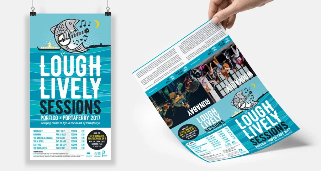 poster & leaflet design belfast