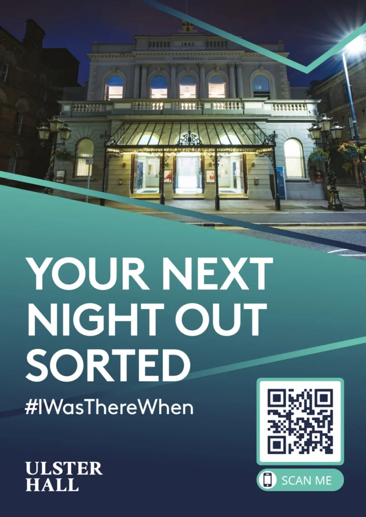 ulster hall a4 poster
